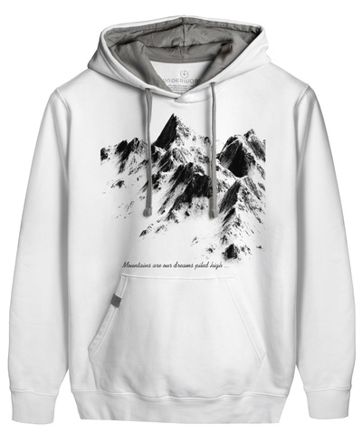 Hanorac cu buzunar marsupiu UNDERWORLD unisex Mountains