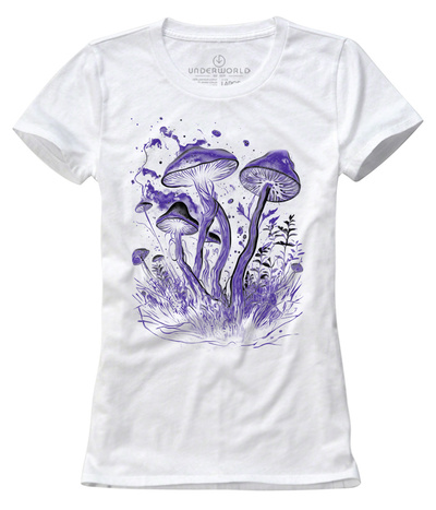 T-shirt femeie UNDERWORLD Mushrooms