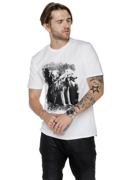 Tricou pentru bărbați UNDERWORLD Wolf in mountains