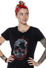 T-shirt femeie UNDERWORLD Skull in fire