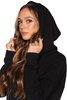Hanorac asimetric negru Assassin UNDERWORLD negru