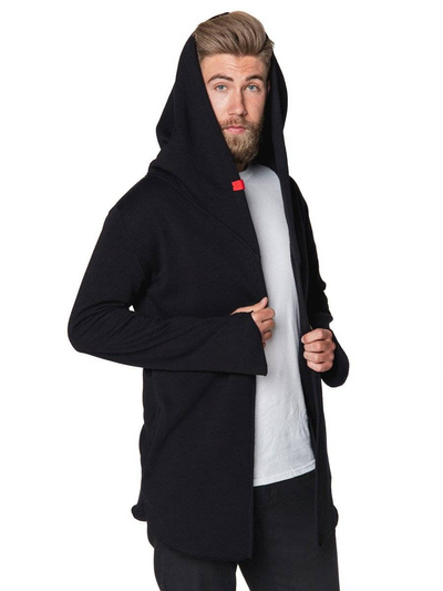 Hanorac asimetric negru Assassin UNDERWORLD negru