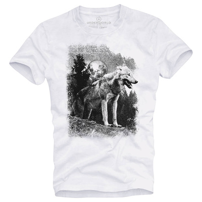 Tricou pentru bărbați UNDERWORLD Wolf in mountains