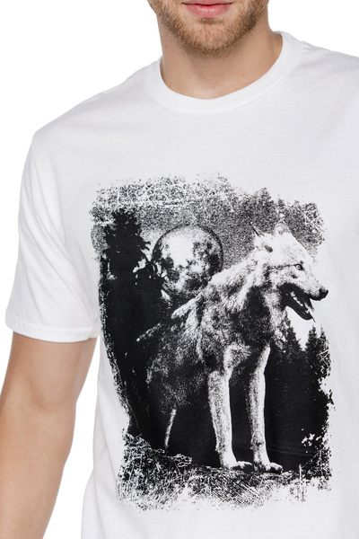 Tricou pentru bărbați UNDERWORLD Wolf in mountains