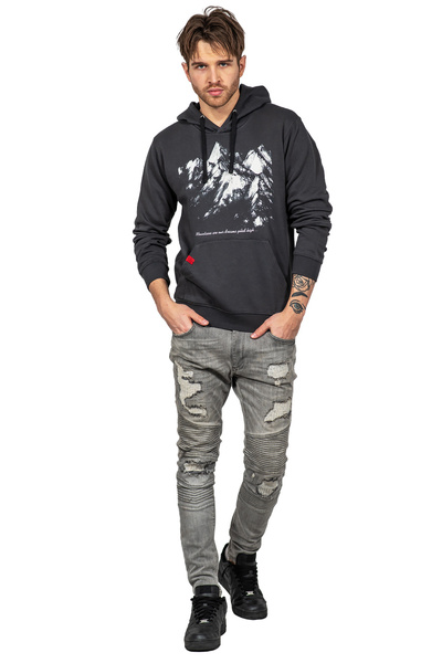 Hanorac cu buzunar marsupiu UNDERWORLD unisex Mountains