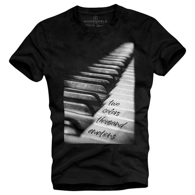 Tricou pentru bărbați UNDERWORLD Piano