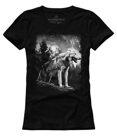 T-shirt femeie UNDERWORLD Wolf in mountains