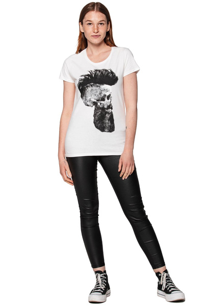 T-shirt femeie UNDERWORLD Skull with a beard