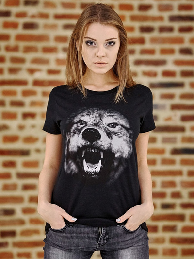 T-shirt femeie UNDERWORLD Wolf