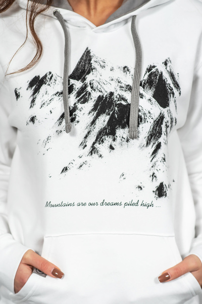 Hanorac cu buzunar marsupiu UNDERWORLD unisex Mountains