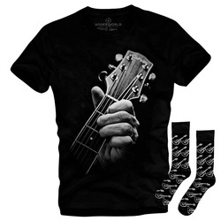Set cadou T-shirt + șosete UNDERWORLD Guitar
