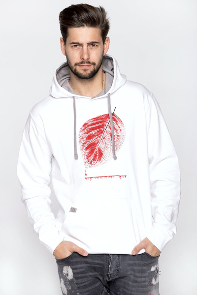Hanorac cu buzunar marsupiu UNDERWORLD unisex Leaf