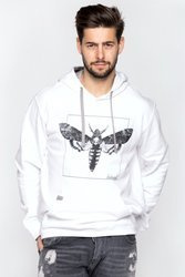 Hanorac cu buzunar marsupiu UNDERWORLD unisex Night Butterfly