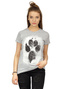 T-shirt femeie UNDERWORLD Animal footprint
