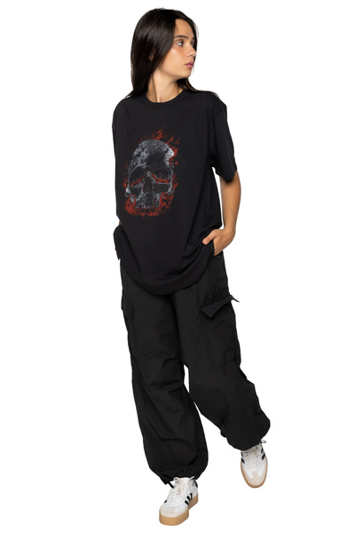 Tricou pentru femei UNDERWORLD Skull in fire