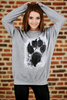 Hanorac marca UNDERWORLD unisex Animal footprint