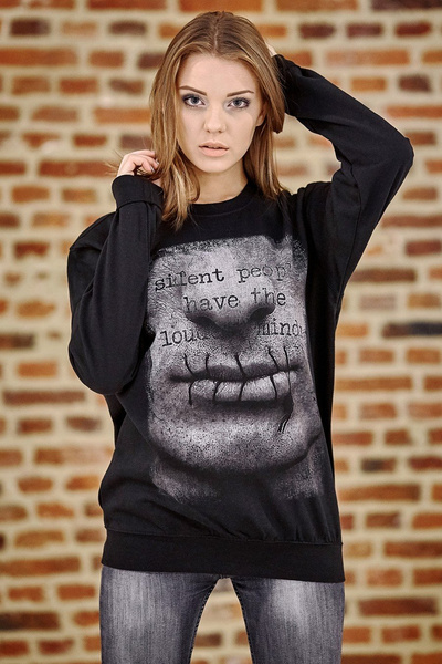 Hanorac marca UNDERWORLD unisex Silent people...