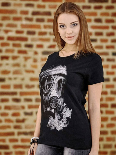 T-shirt femeie UNDERWORLD Gas mask