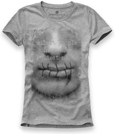 T-shirt femeie UNDERWORLD Silent people have...