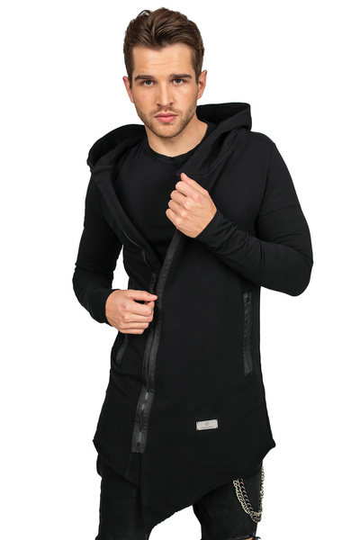 Hanorac asimetric negru Assassin UNDERWORLD negru