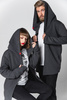 Hanorac asimetric negru Assassin UNDERWORLD