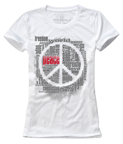 T-shirt femeie UNDERWORLD Peace