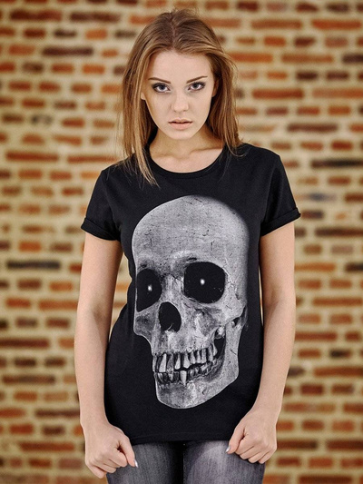 T-shirt femeie UNDERWORLD Skull