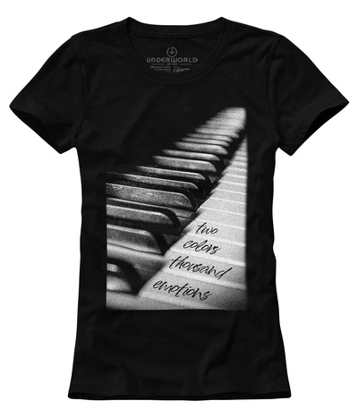 T-shirt femeie UNDERWORLD Piano