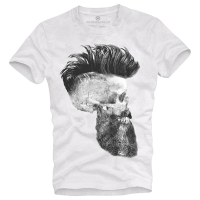 Tricou pentru bărbați UNDERWORLD Skull with a beard