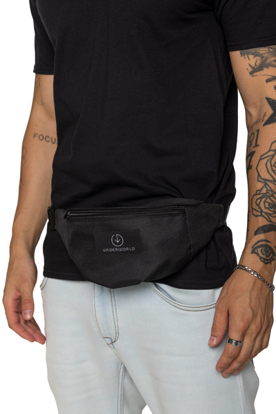 Geanta de talie neagra Underworld