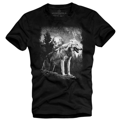 Tricou pentru bărbați UNDERWORLD Wolf in mountains