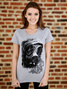 T-shirt femeie UNDERWORLD Gas mask