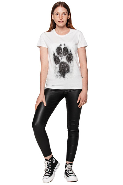T-shirt femeie UNDERWORLD Animal footprint