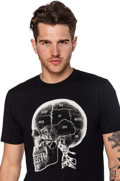 Tricou pentru bărbați UNDERWORLD X-ray skull