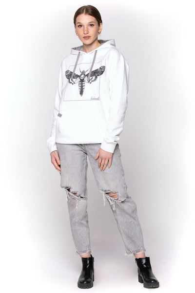 Hanorac cu buzunar marsupiu UNDERWORLD unisex Night Butterfly