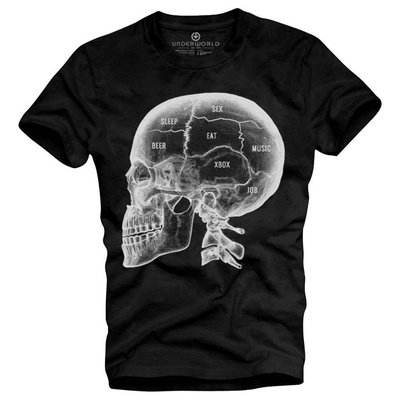 Tricou pentru bărbați UNDERWORLD X-ray skull