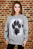 Hanorac marca UNDERWORLD unisex Animal footprint