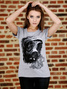 T-shirt femeie UNDERWORLD Gas mask