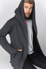 Hanorac asimetric negru Assassin UNDERWORLD