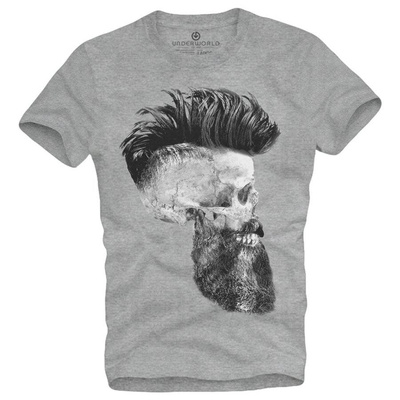 Tricou pentru bărbați UNDERWORLD Skull with a beard