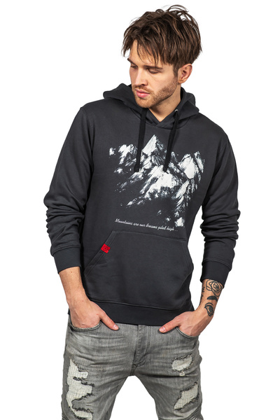 Hanorac cu buzunar marsupiu UNDERWORLD unisex Mountains