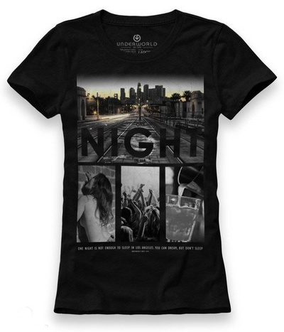 T-shirt femeie UNDERWORLD One night in L.A.