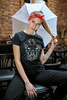 T-shirt femeie UNDERWORLD Cat