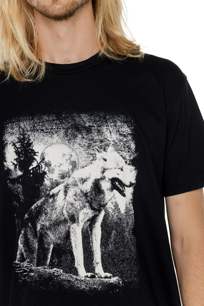 Tricou pentru bărbați UNDERWORLD Wolf in mountains