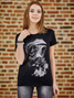 T-shirt femeie UNDERWORLD Gas mask