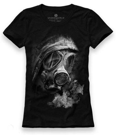 T-shirt femeie UNDERWORLD Gas mask