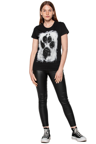 T-shirt femeie UNDERWORLD Animal footprint