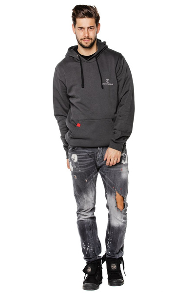 Hanorac cu buzunar marsupiu UNDERWORLD unisex Basic