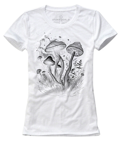 T-shirt femeie UNDERWORLD Mushrooms