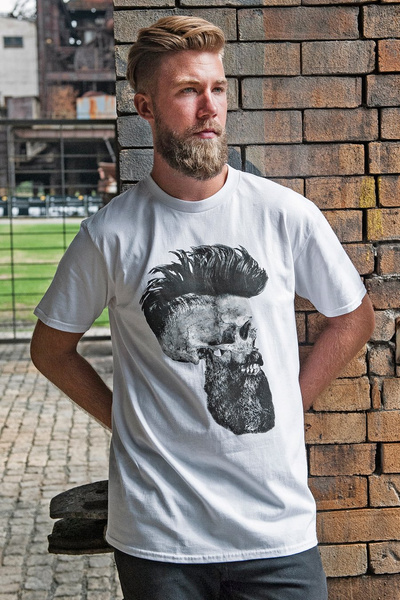 Tricou pentru bărbați UNDERWORLD Skull with a beard